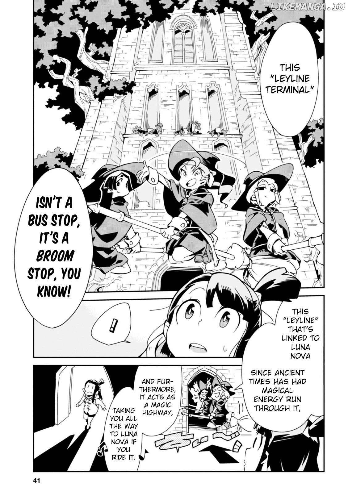 Little Witch Academia (Satou Keisuke) chapter 1 - page 21