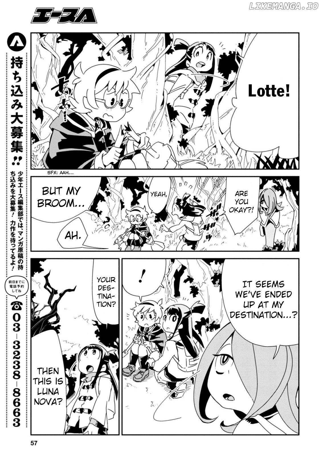 Little Witch Academia (Satou Keisuke) chapter 1 - page 37