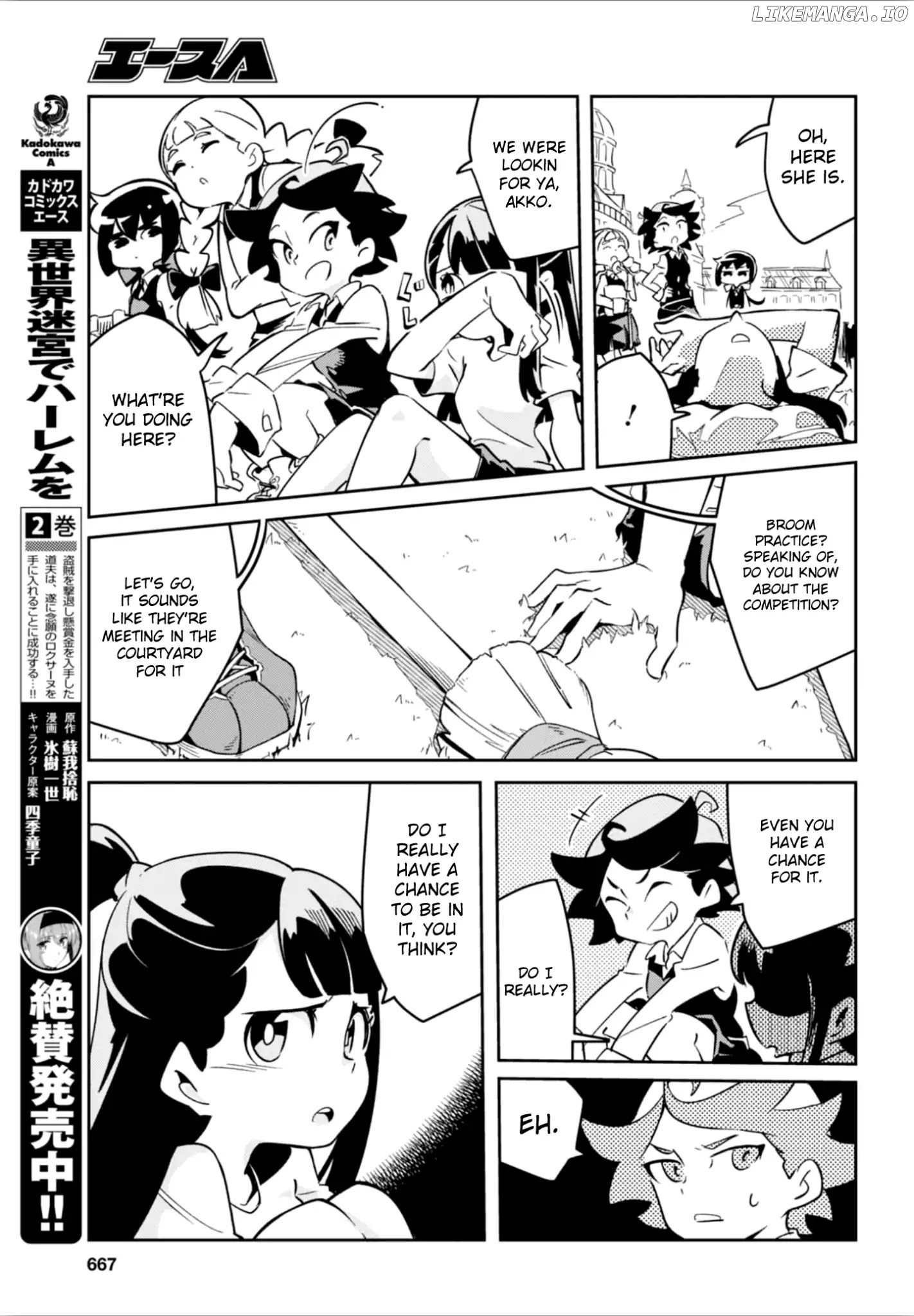 Little Witch Academia (Satou Keisuke) chapter 15 - page 19