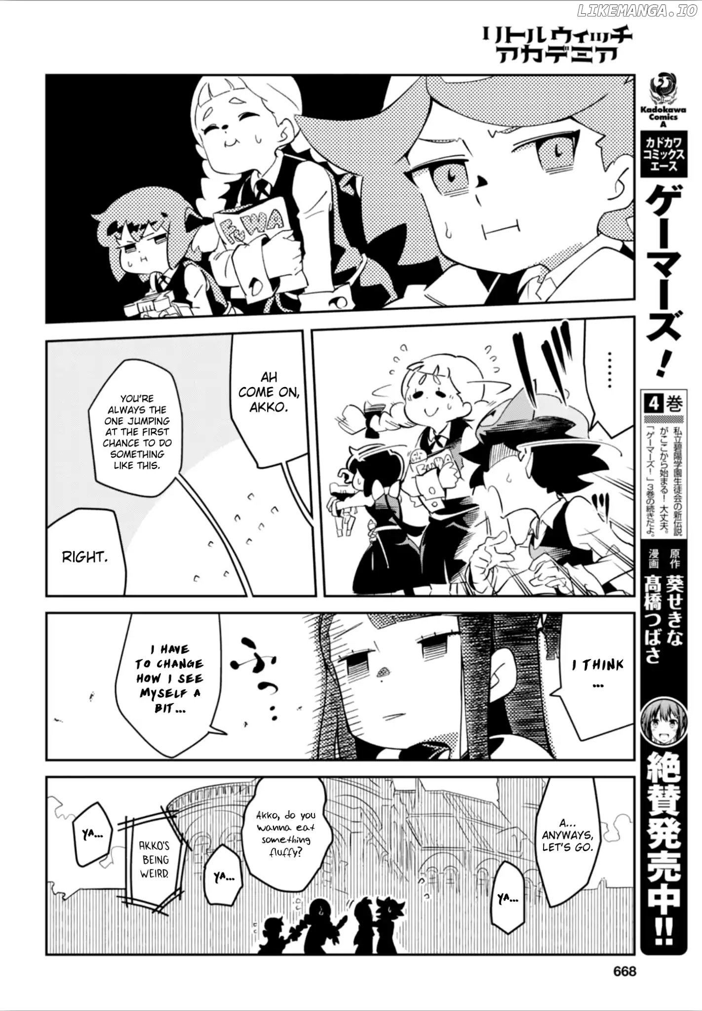 Little Witch Academia (Satou Keisuke) chapter 15 - page 20