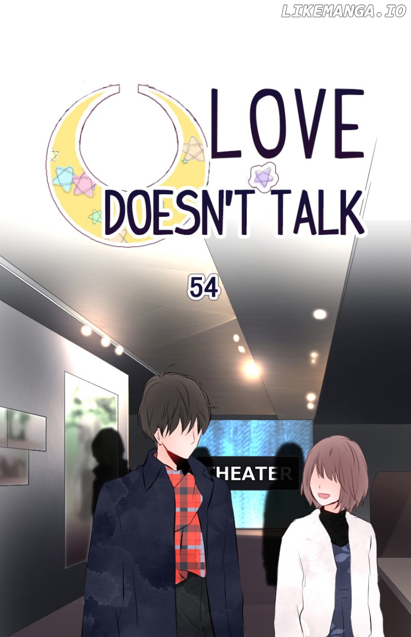 Love Doesn't Talk chapter 54 - page 2