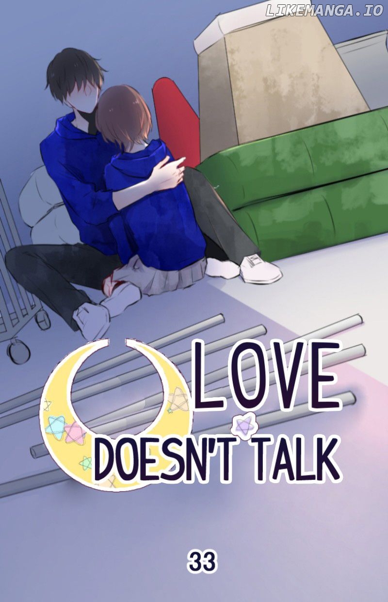 Love Doesn't Talk chapter 33 - page 2
