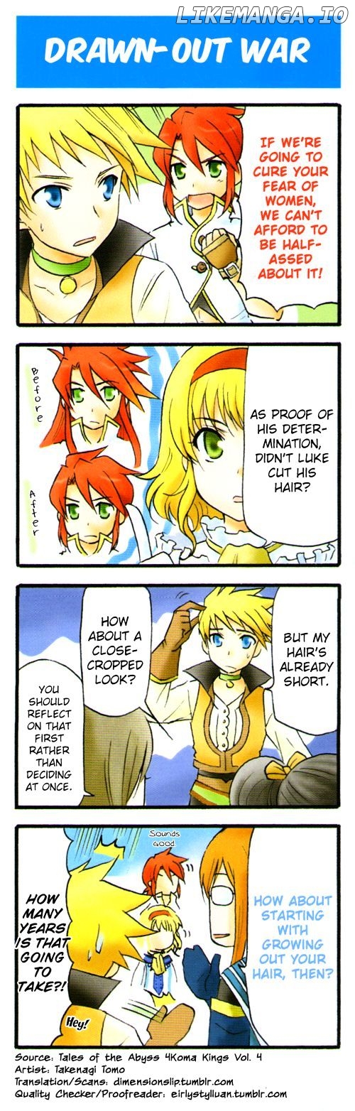 Tales Of The Abyss 4Koma Kings chapter 7 - page 1