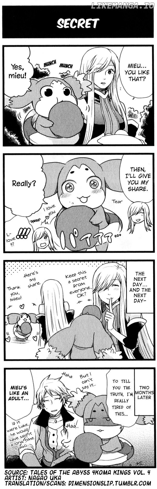 Tales Of The Abyss 4Koma Kings chapter 91 - page 1