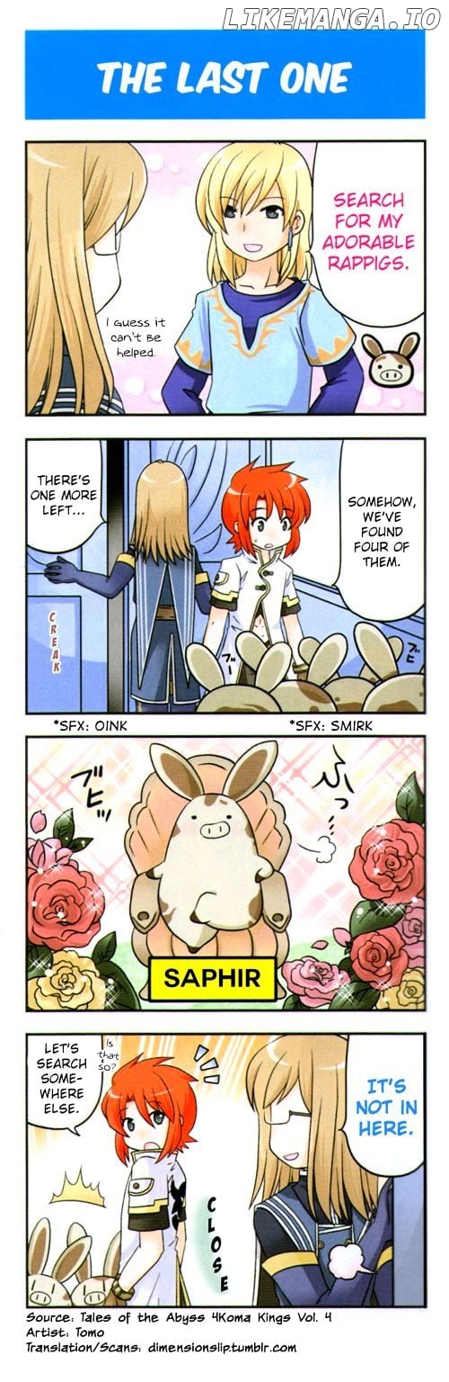 Tales Of The Abyss 4Koma Kings chapter 9 - page 1