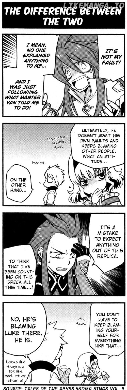 Tales Of The Abyss 4Koma Kings chapter 53 - page 1