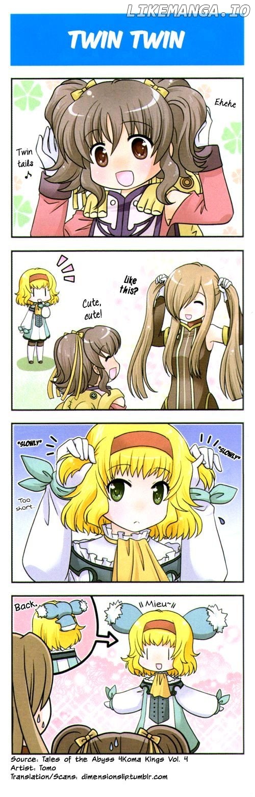 Tales Of The Abyss 4Koma Kings chapter 10 - page 1