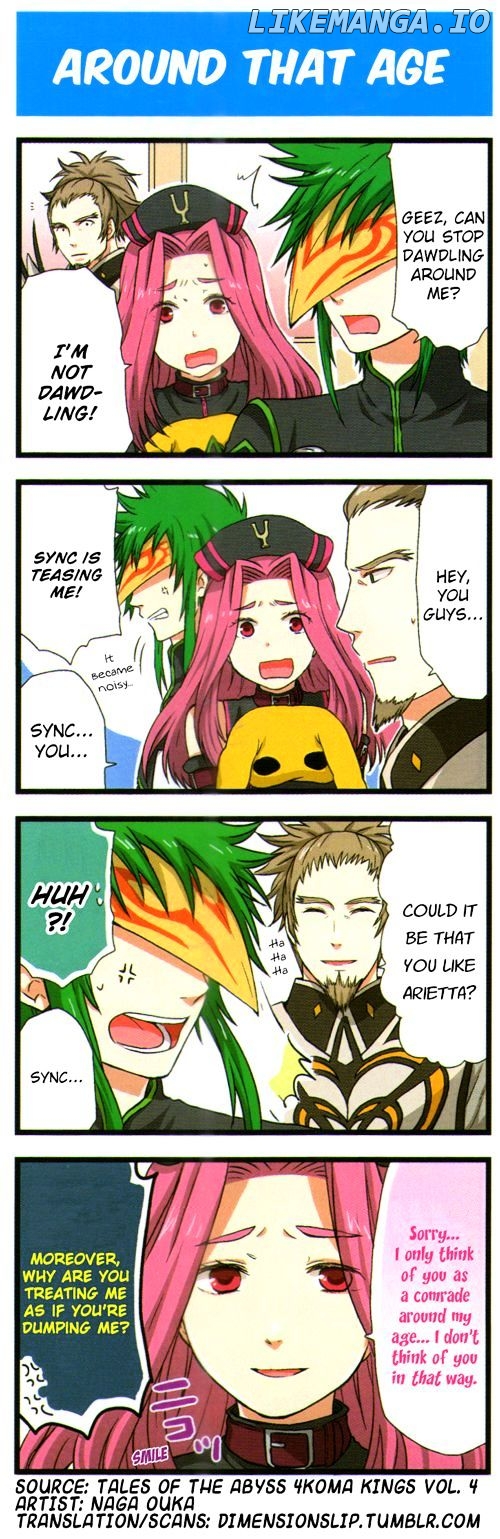 Tales Of The Abyss 4Koma Kings chapter 29 - page 1