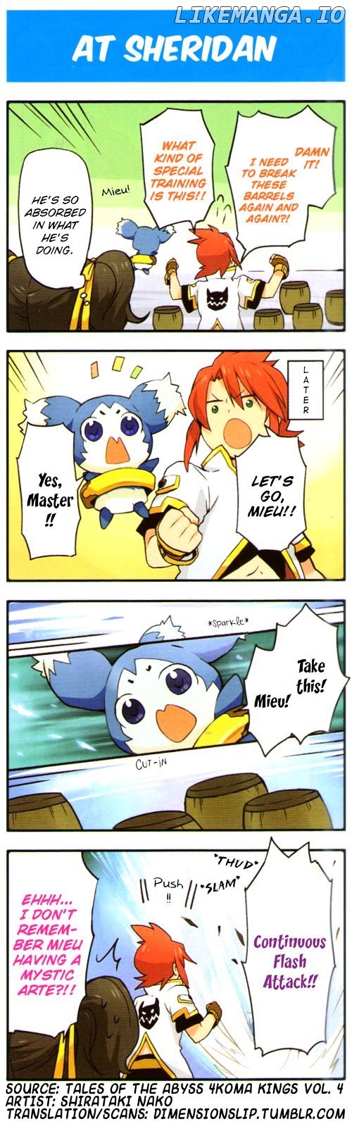 Tales Of The Abyss 4Koma Kings chapter 27 - page 1