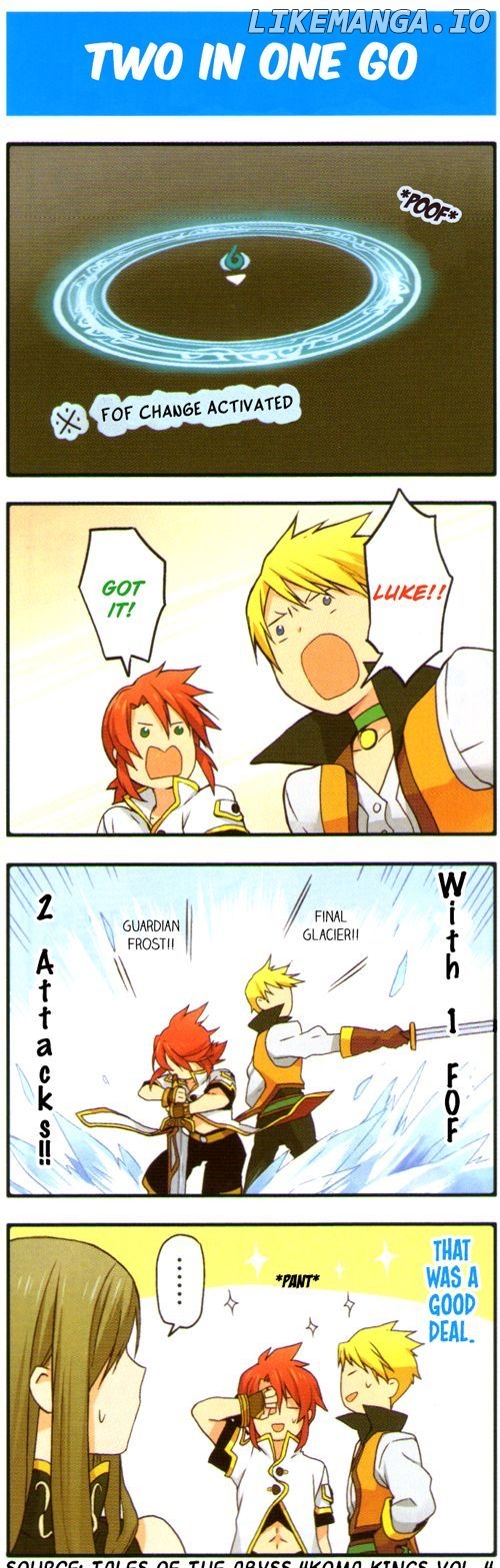 Tales Of The Abyss 4Koma Kings chapter 26 - page 1