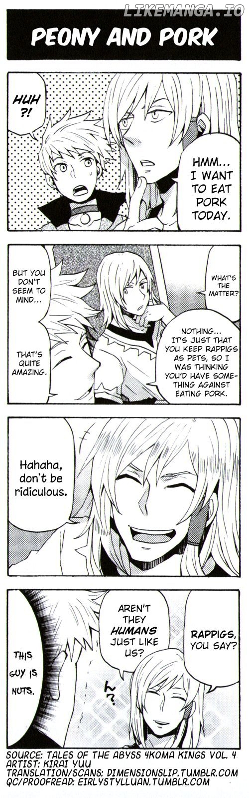 Tales Of The Abyss 4Koma Kings chapter 16 - page 1