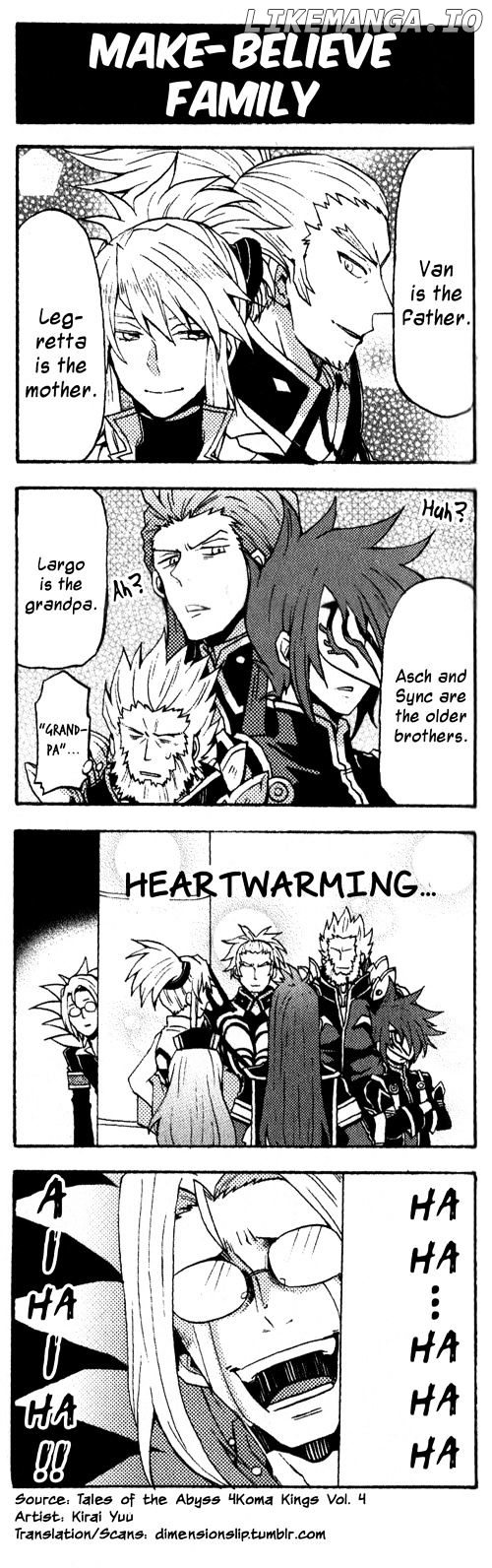 Tales Of The Abyss 4Koma Kings chapter 14 - page 1