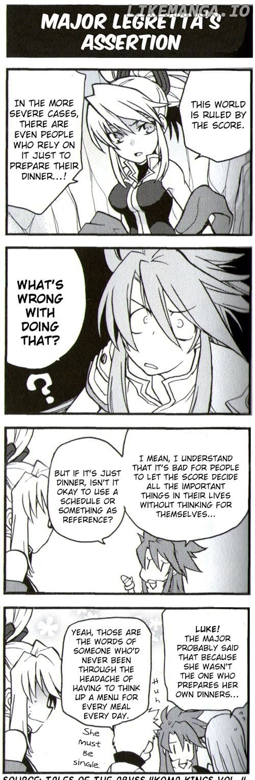 Tales Of The Abyss 4Koma Kings chapter 50 - page 1