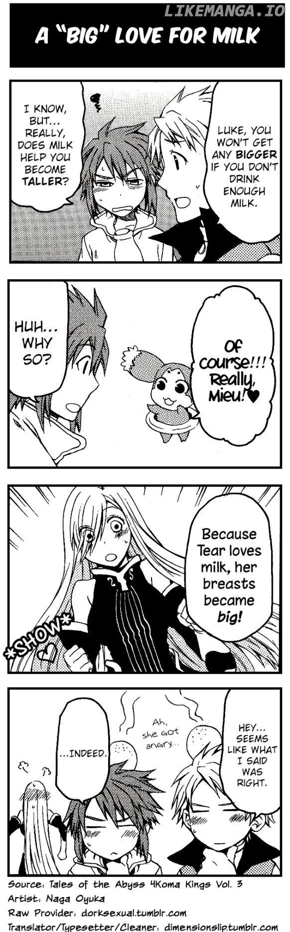 Tales Of The Abyss 4Koma Kings chapter 5 - page 1