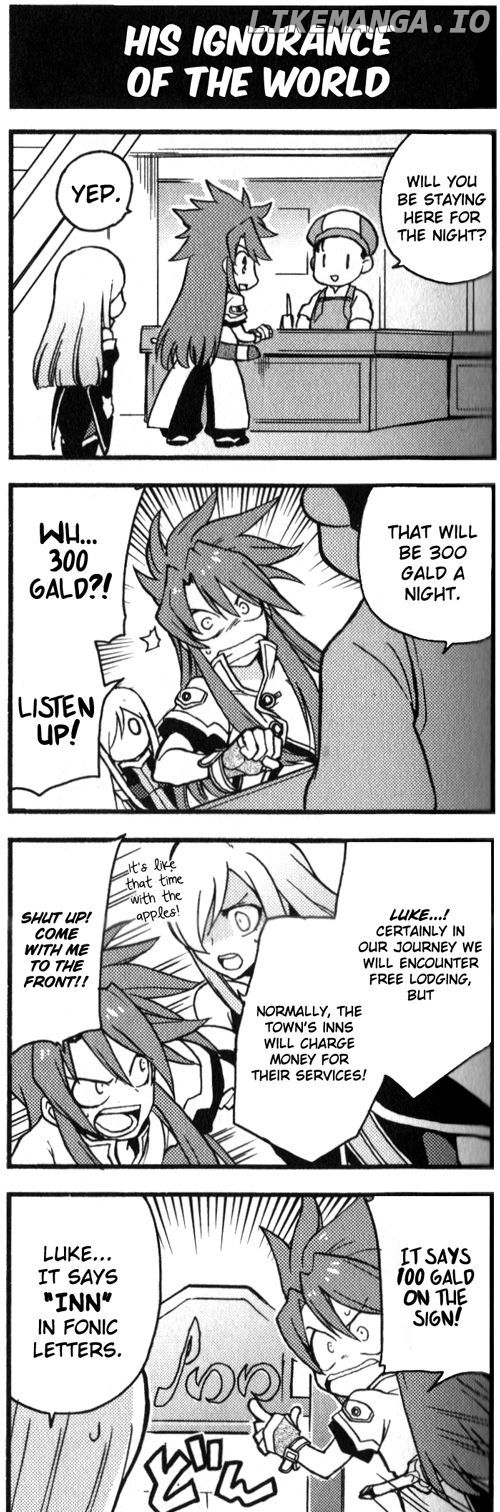 Tales Of The Abyss 4Koma Kings chapter 46 - page 1