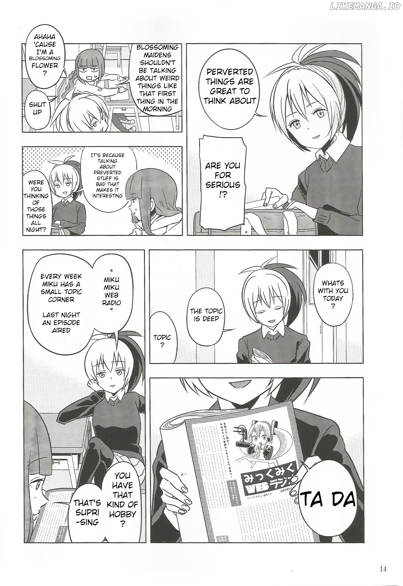 VOCALOID - Feelings Quickly Become Awkward chapter 2 - page 2