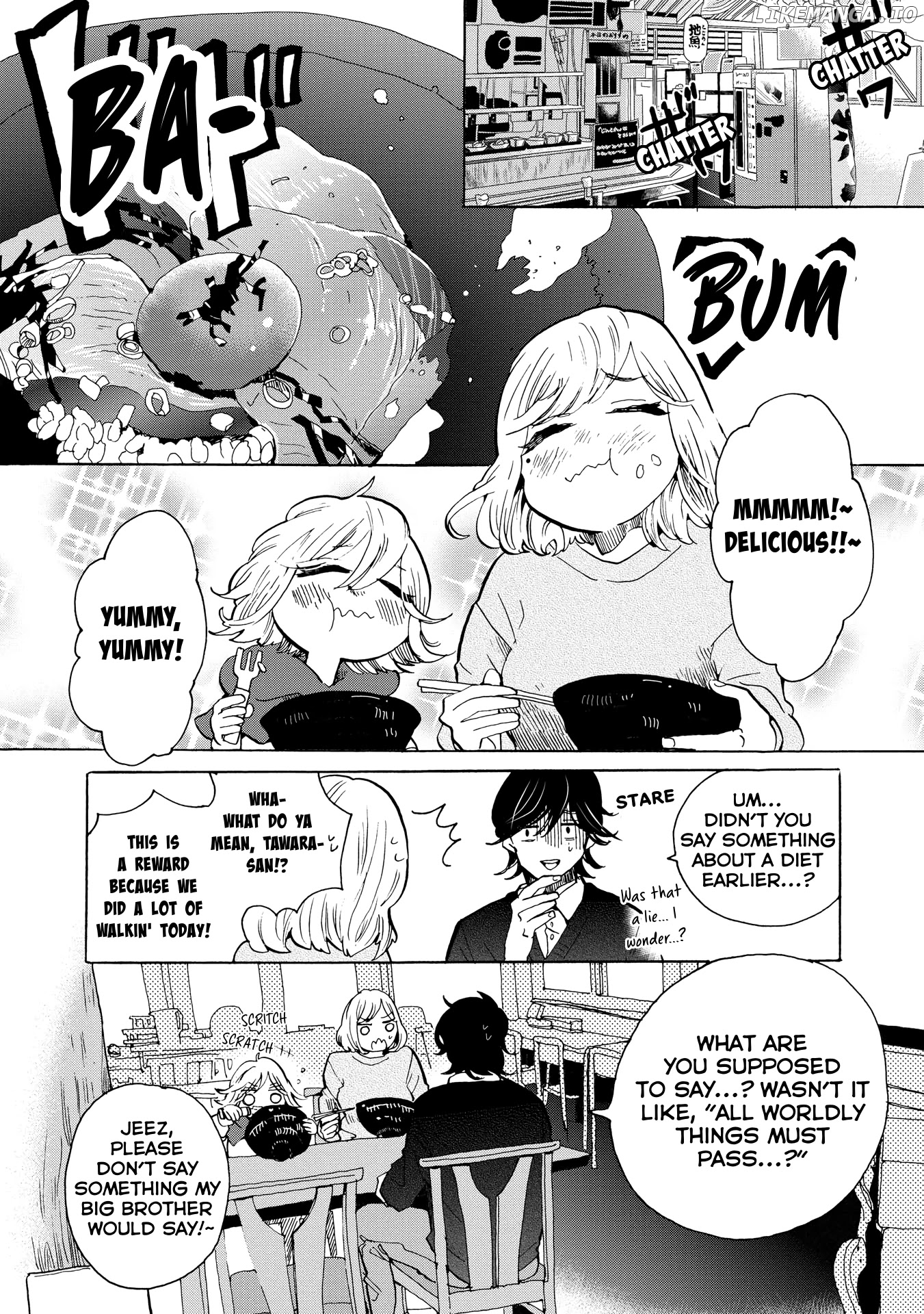 Udon no Kuni no Kin'iro Kemari chapter 30 - page 32