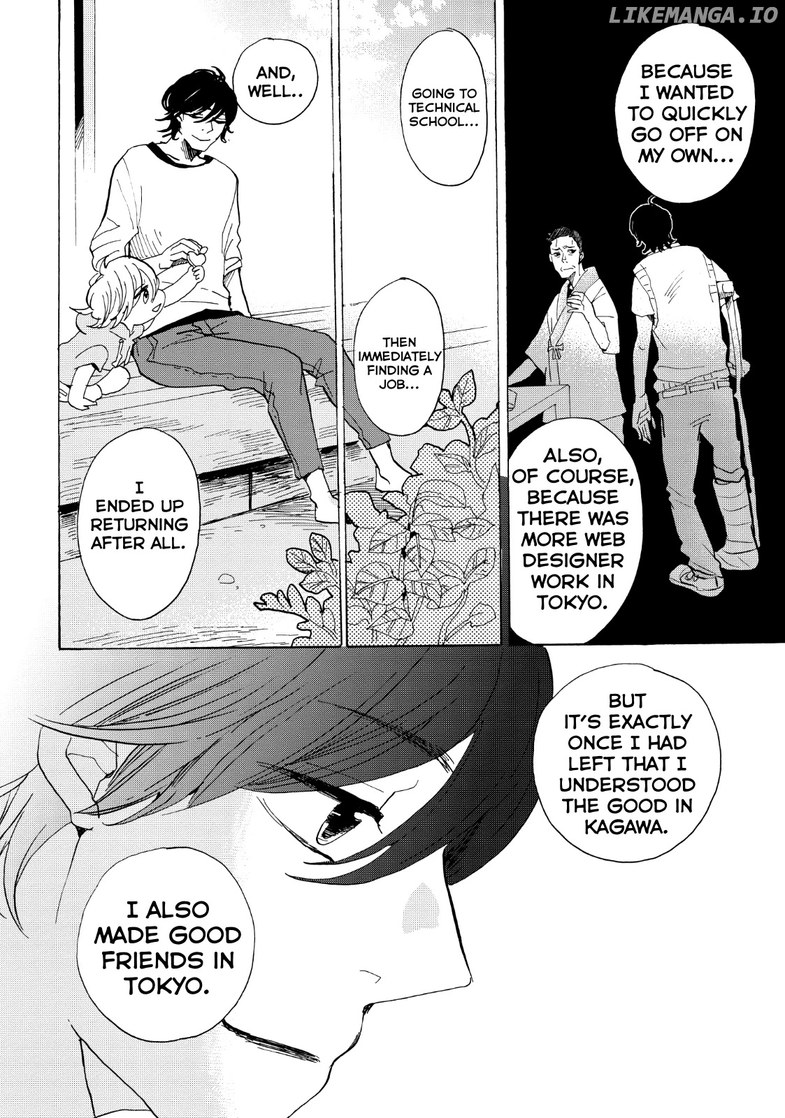 Udon no Kuni no Kin'iro Kemari chapter 25 - page 26