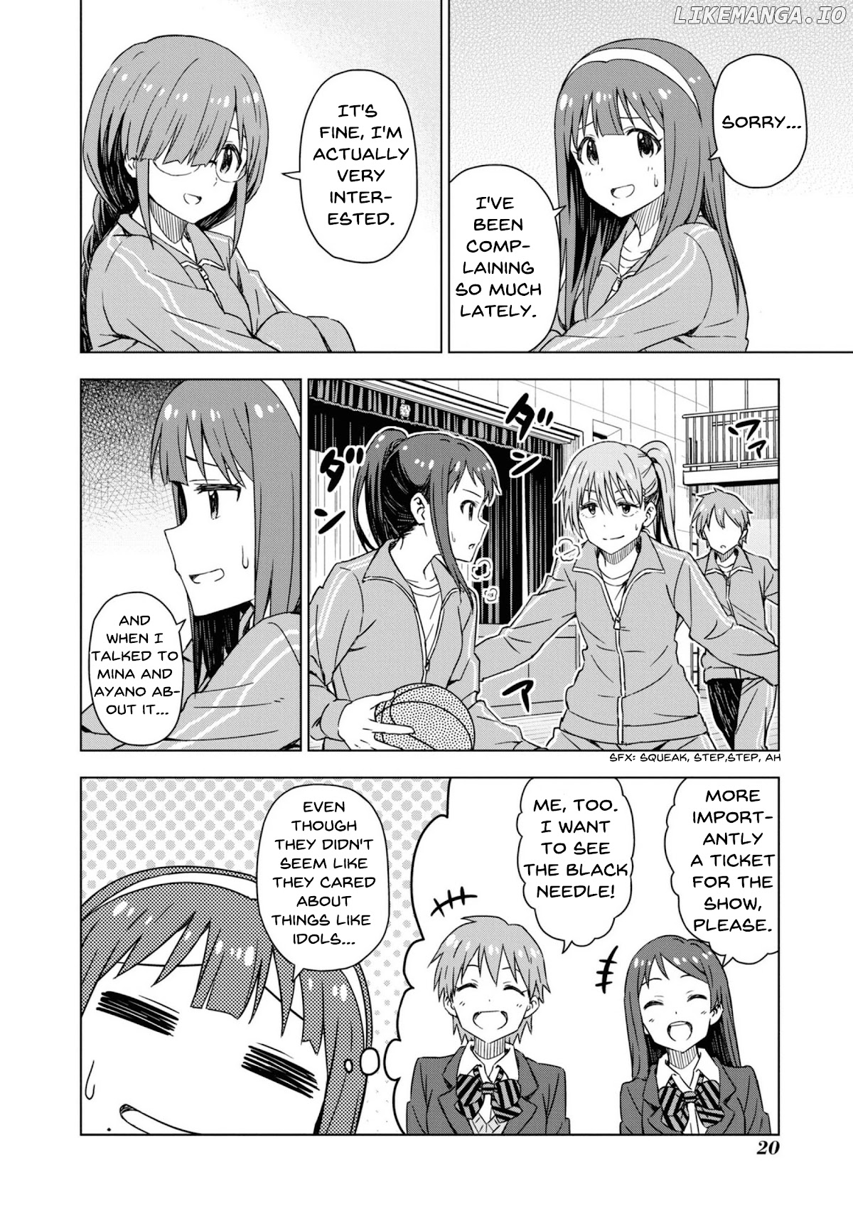 The iDOLM@STER: Asayake wa Koganeiro chapter 27 - page 2