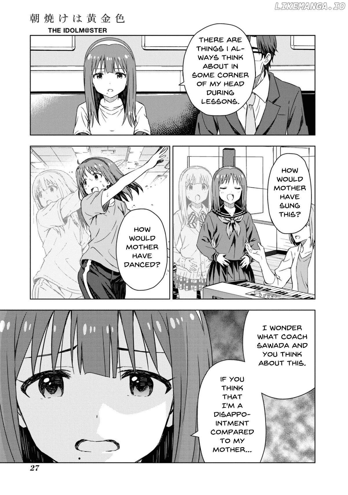 The iDOLM@STER: Asayake wa Koganeiro chapter 27 - page 9