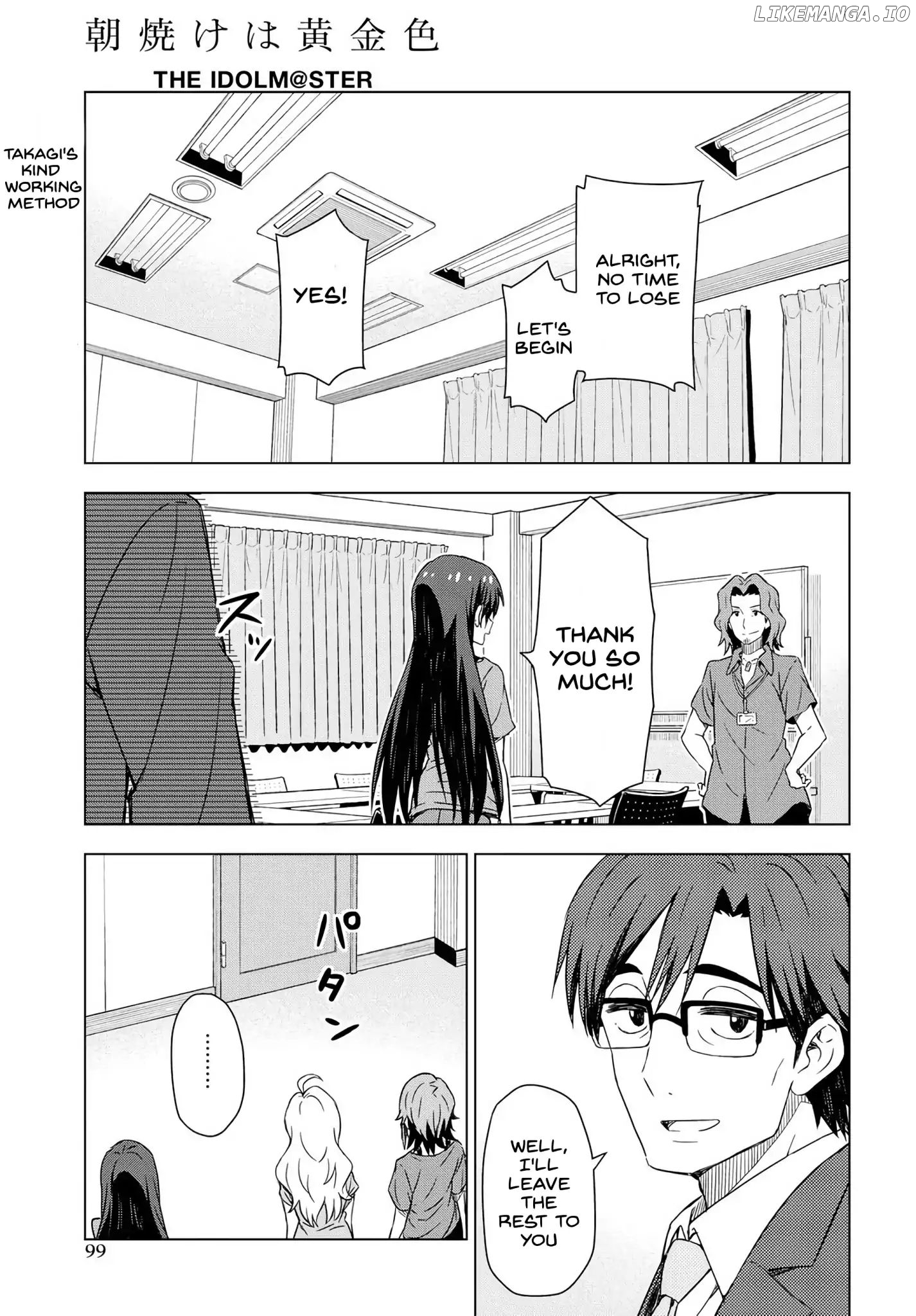 The iDOLM@STER: Asayake wa Koganeiro chapter 8 - page 1