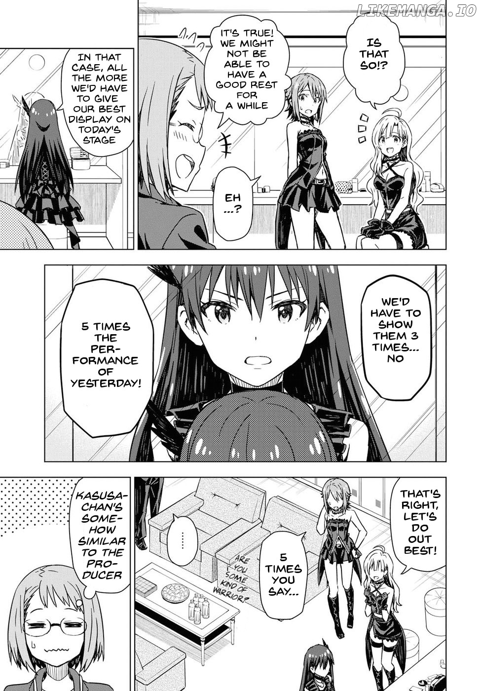 The iDOLM@STER: Asayake wa Koganeiro chapter 17 - page 19