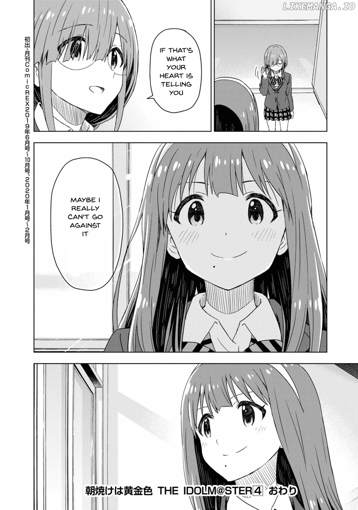 The iDOLM@STER: Asayake wa Koganeiro chapter 25 - page 27