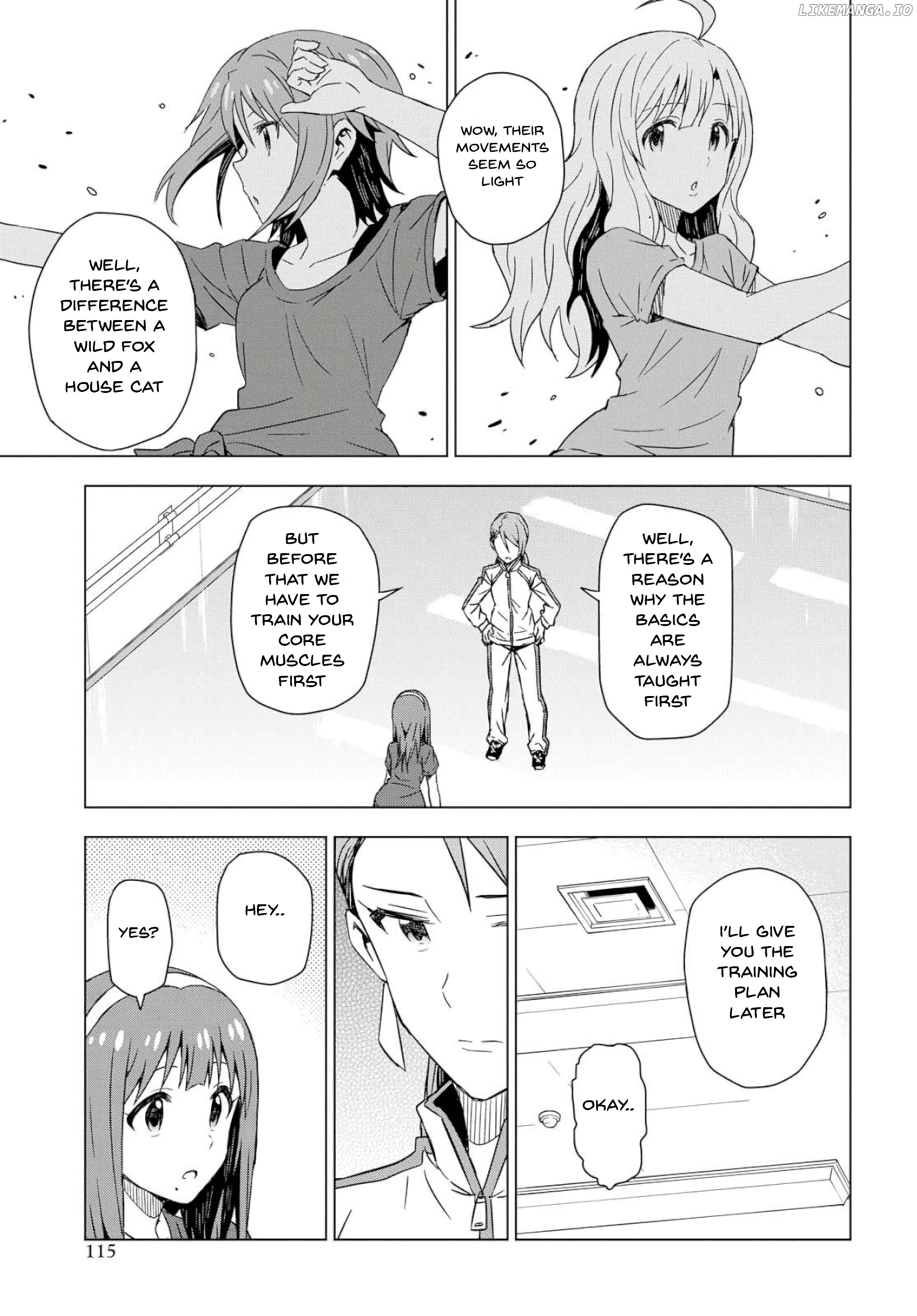 The iDOLM@STER: Asayake wa Koganeiro chapter 24 - page 16