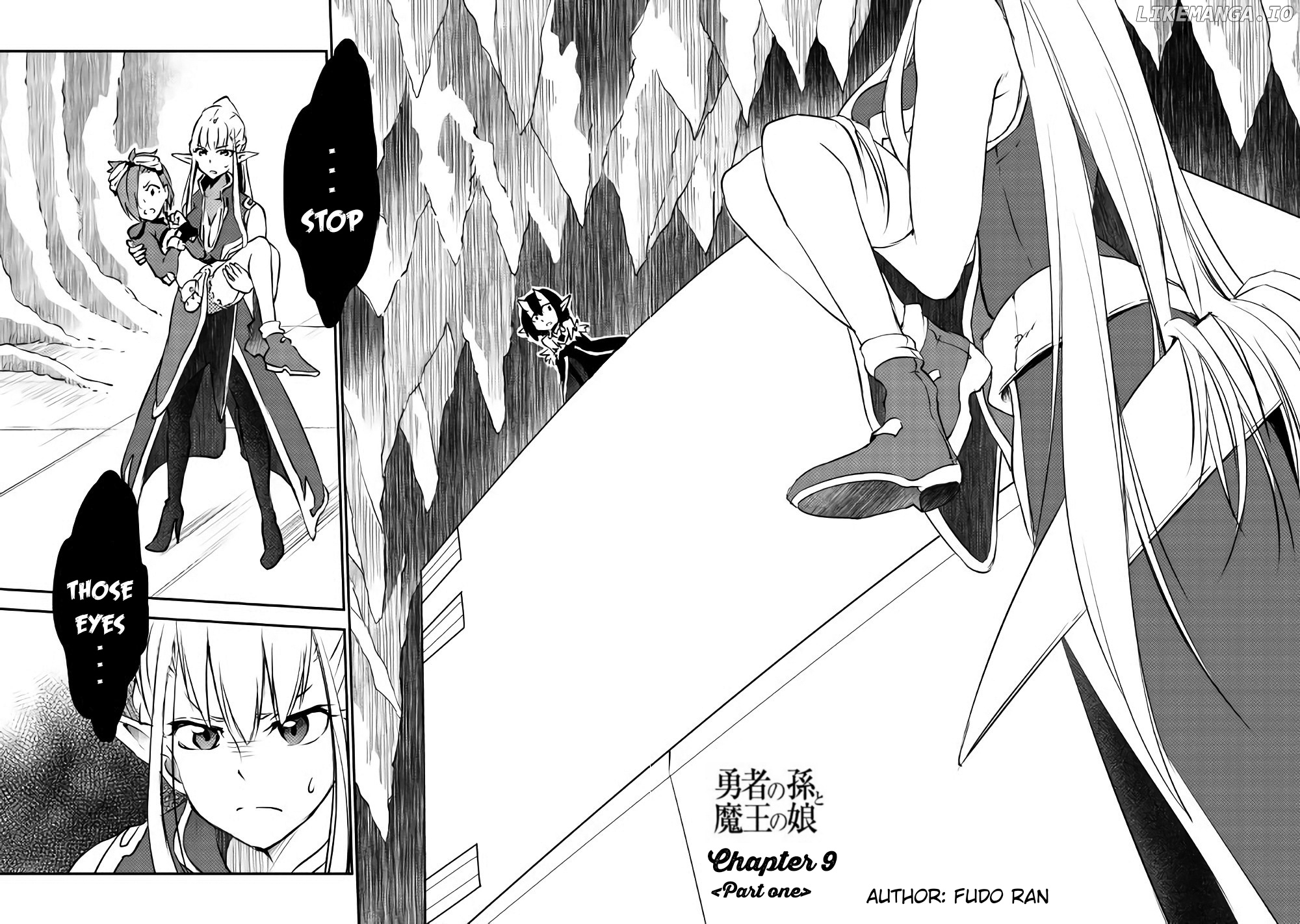 Yuusha No Mago To Maou No Musume chapter 9.1 - page 3