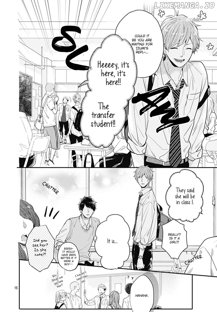 Koi Wo Shiranai Bokutachi Wa chapter 8 - page 16