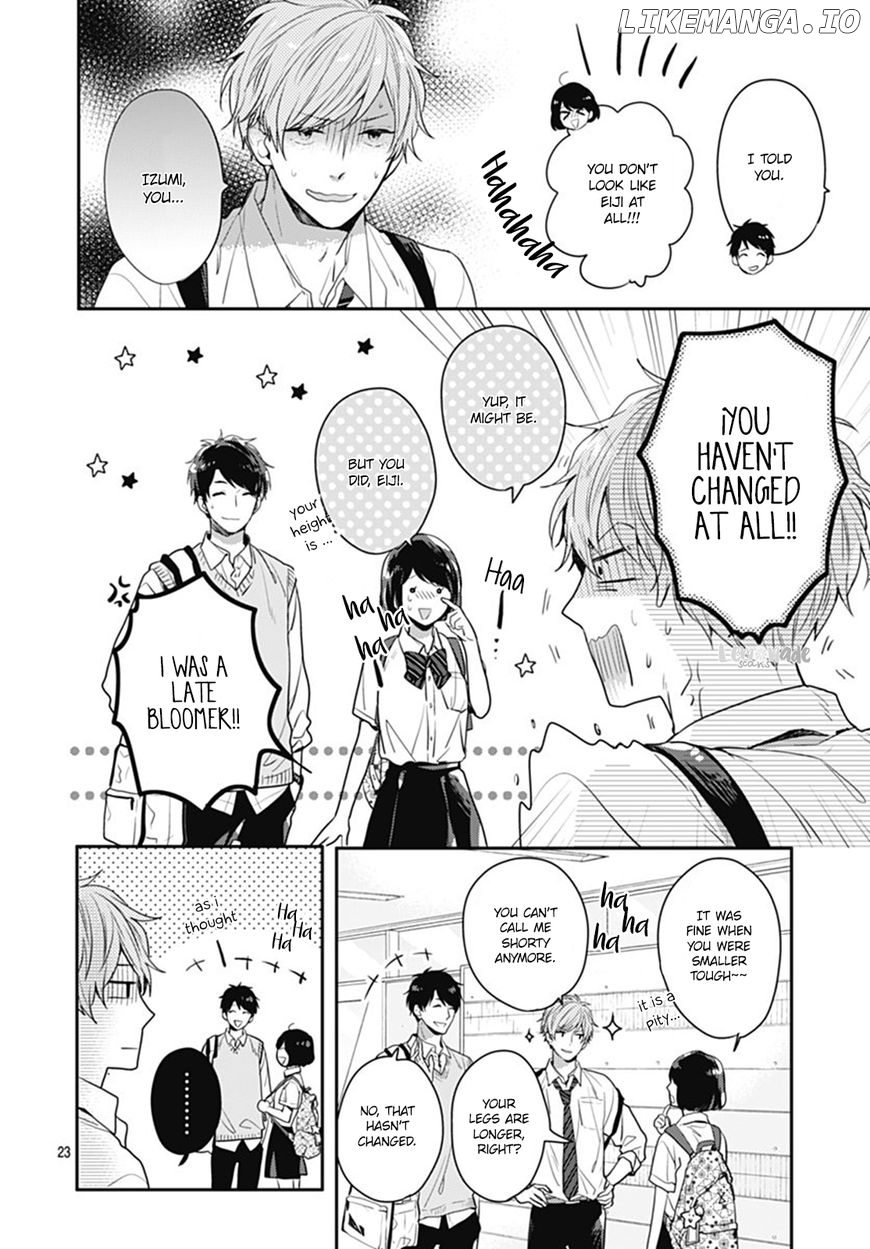 Koi Wo Shiranai Bokutachi Wa chapter 8 - page 24