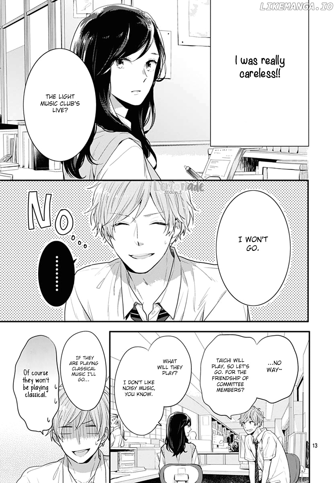 Koi Wo Shiranai Bokutachi Wa chapter 4 - page 14