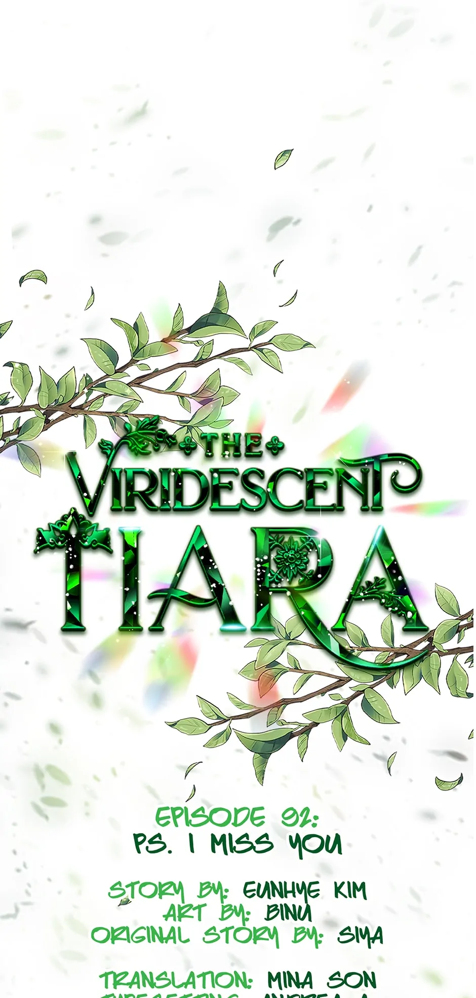 The Viridescent Tiara Chapter 92 - page 1