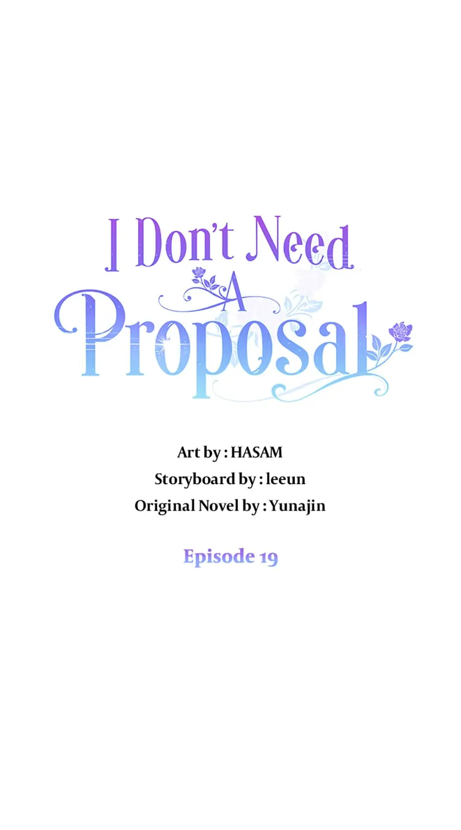 I Don't Need A Proposal Chapter 19 - page 21