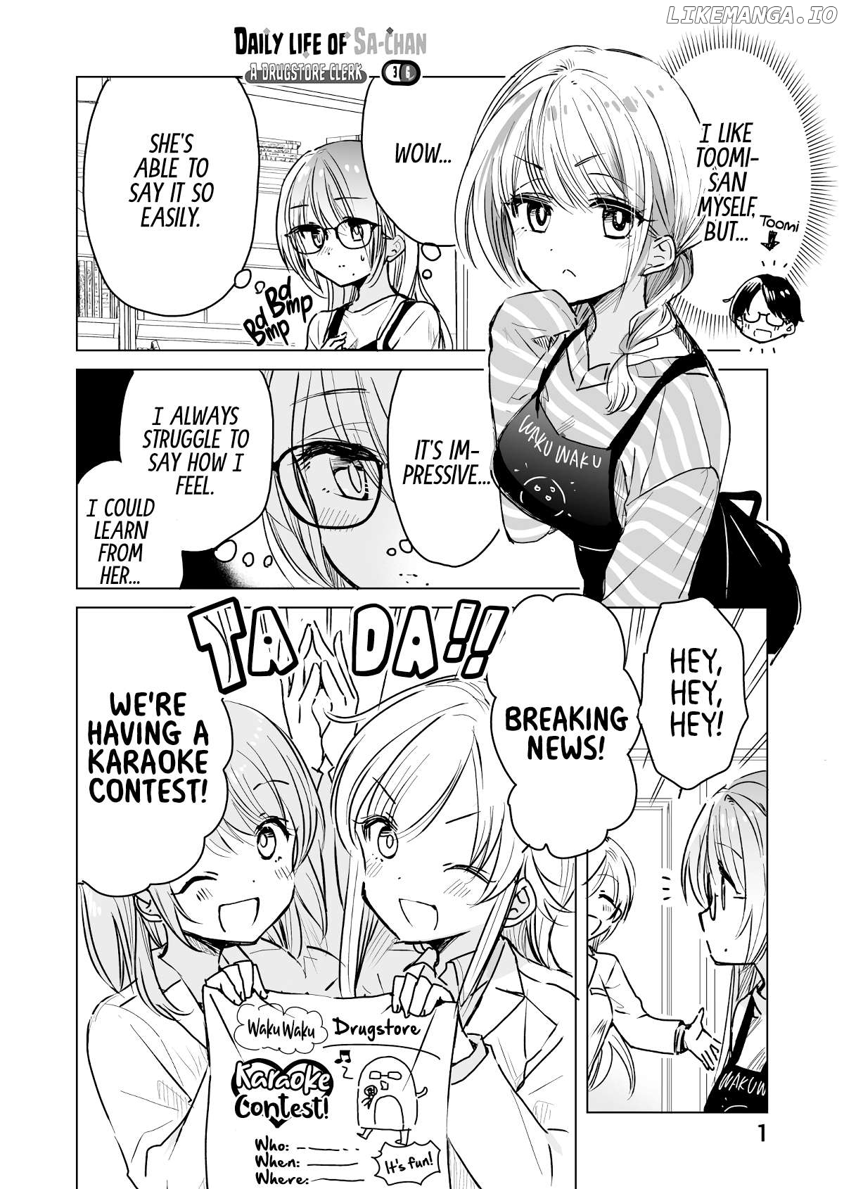 Daily Life Of Sa-Chan, A Drugstore Clerk Chapter 36 - page 1