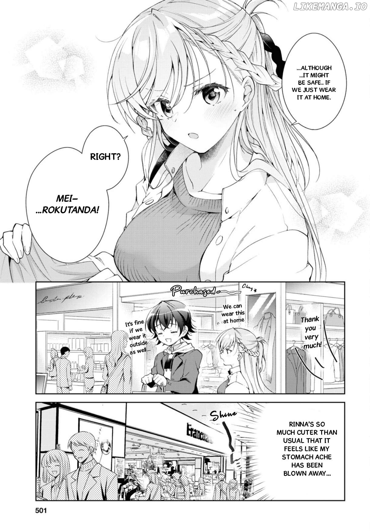 Isshiki-san wa Koi wo shiritai Chapter 36 - page 10