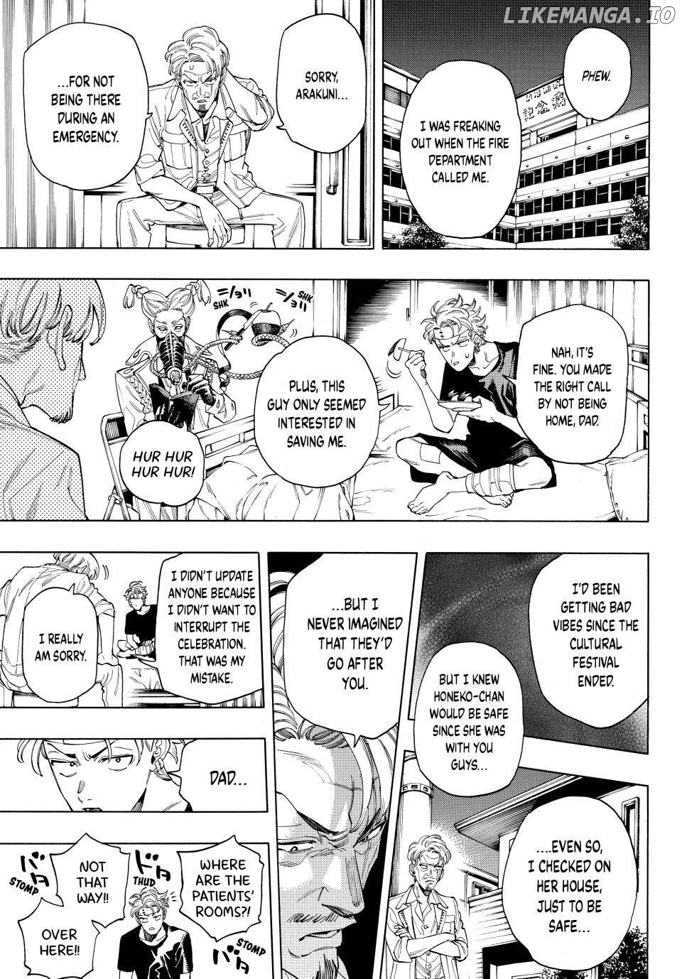 Akabane Honeko No Bodyguard Chapter 67 - page 5