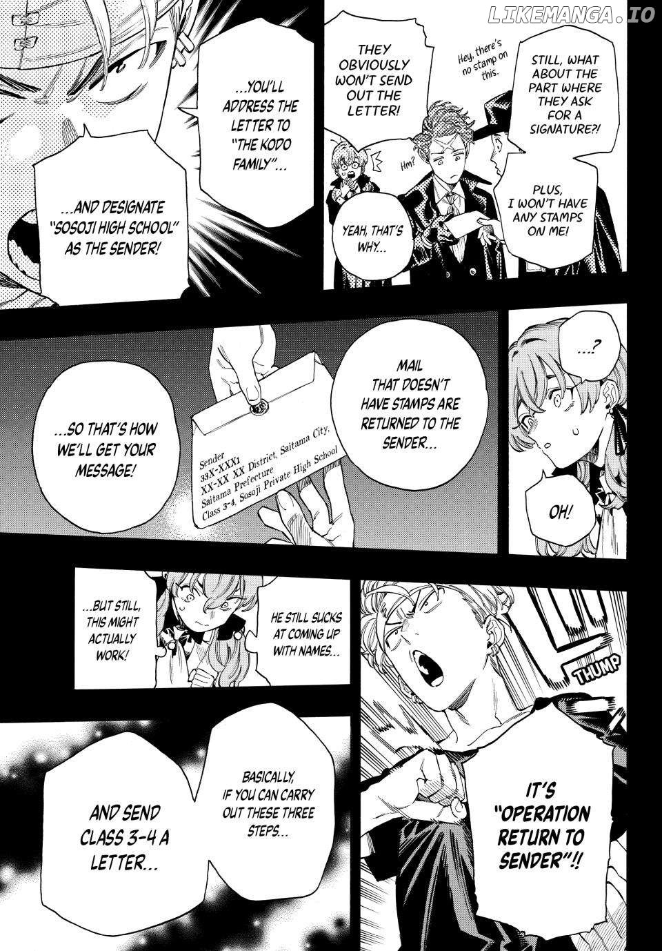 Akabane Honeko No Bodyguard Chapter 70 - page 17