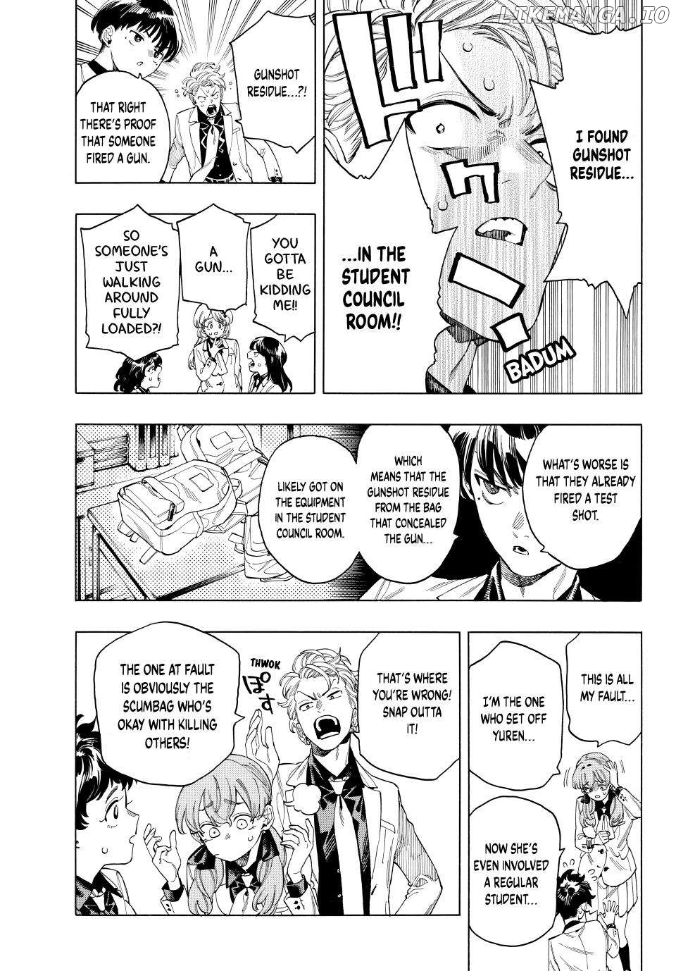 Akabane Honeko No Bodyguard Chapter 76 - page 4