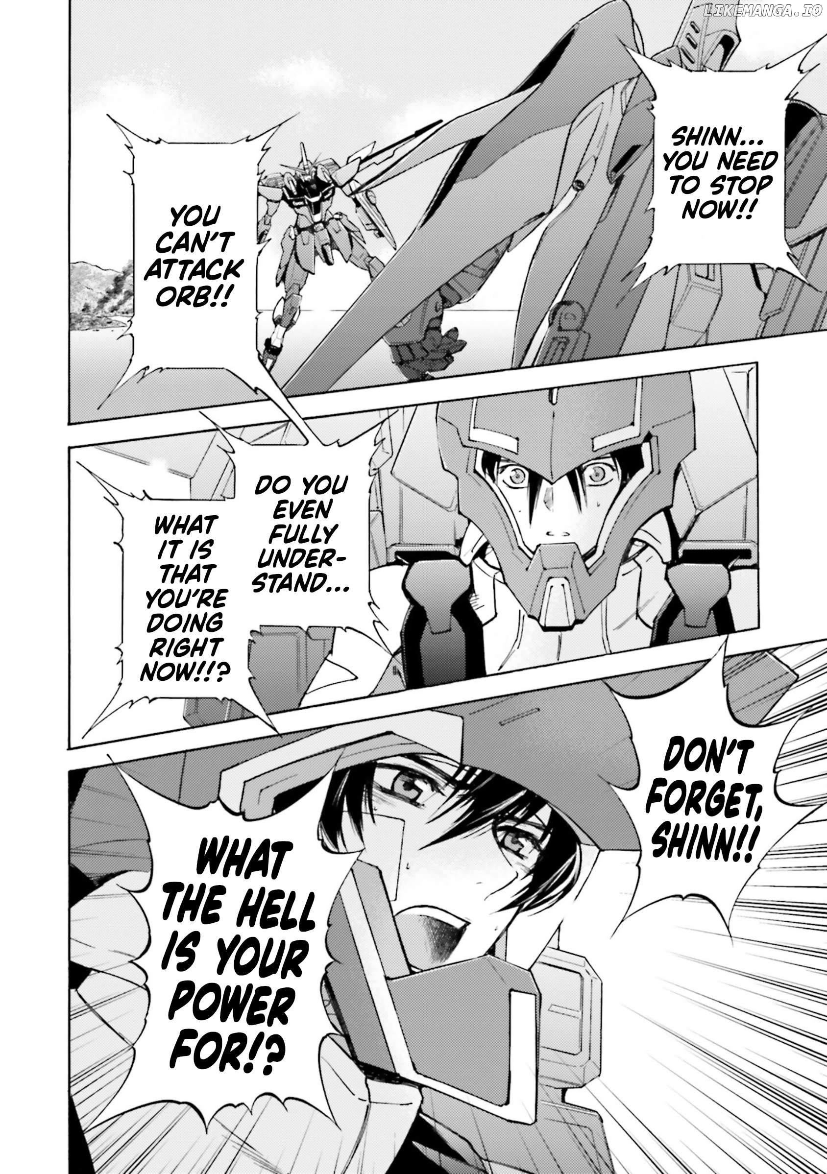 Kidou Senshi Gundam SEED Destiny the Edge Chapter 17 - page 22