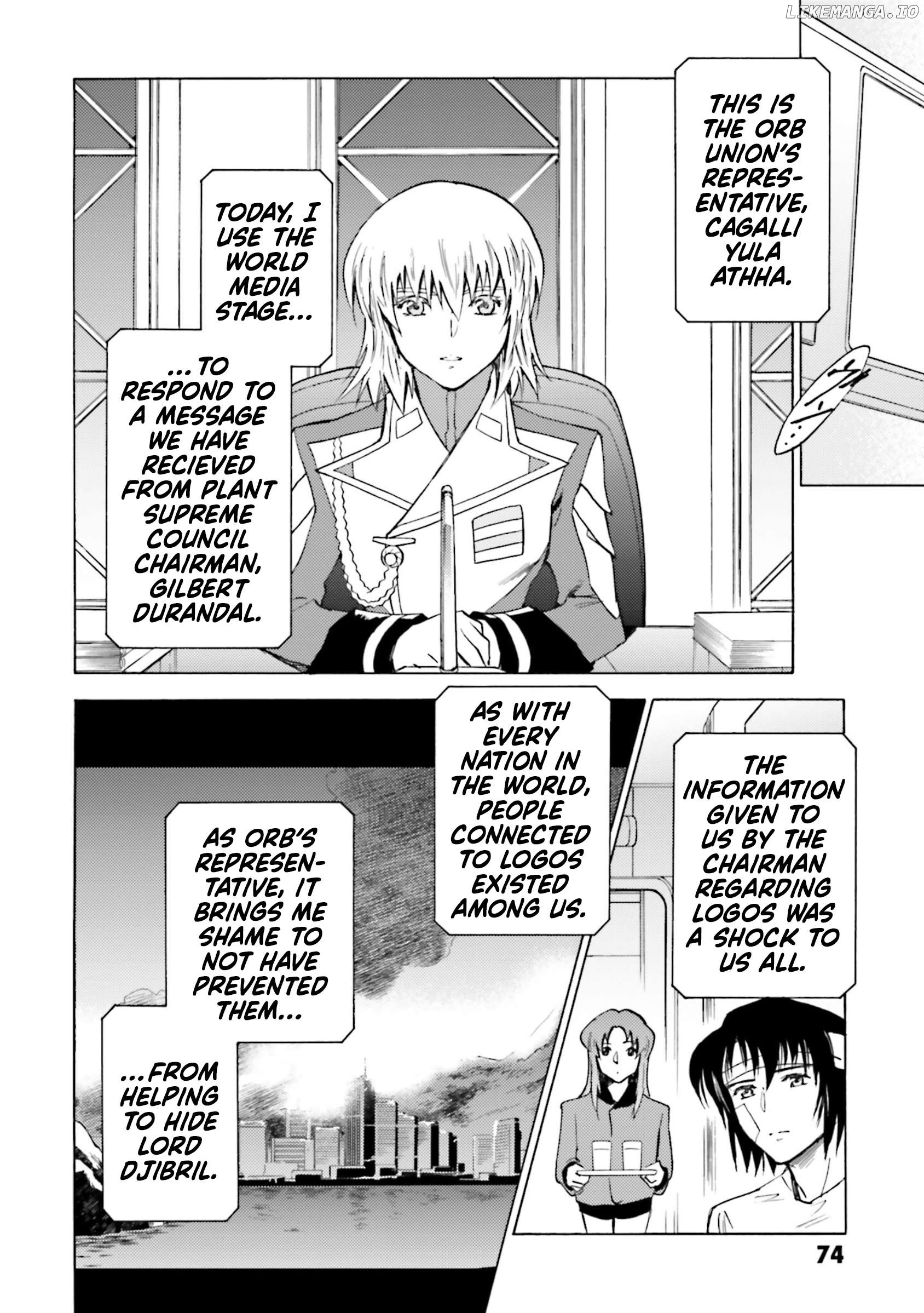 Kidou Senshi Gundam SEED Destiny the Edge Chapter 17 - page 34