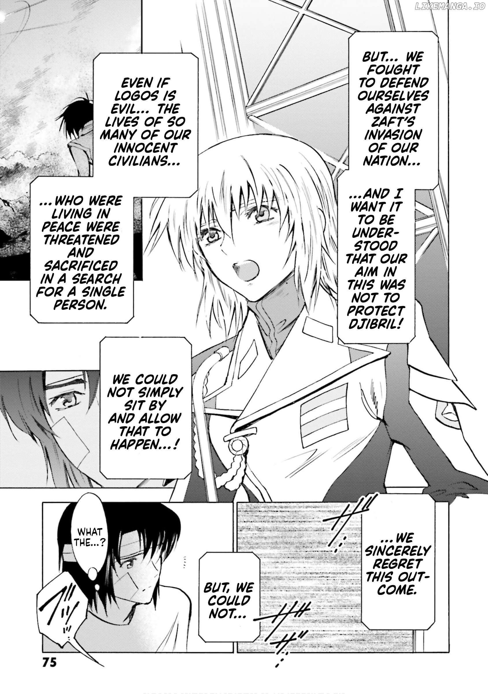 Kidou Senshi Gundam SEED Destiny the Edge Chapter 17 - page 35