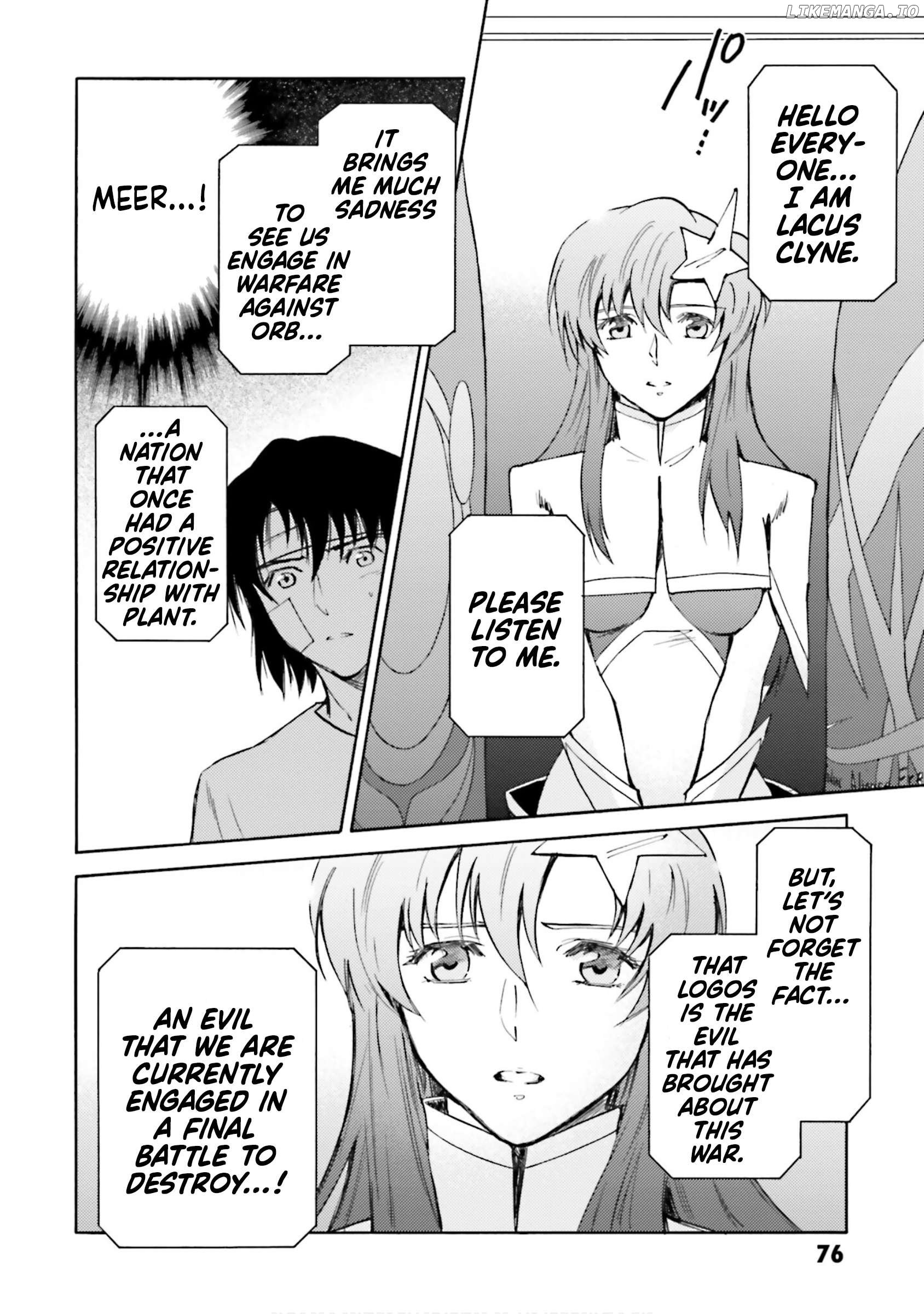 Kidou Senshi Gundam SEED Destiny the Edge Chapter 17 - page 36