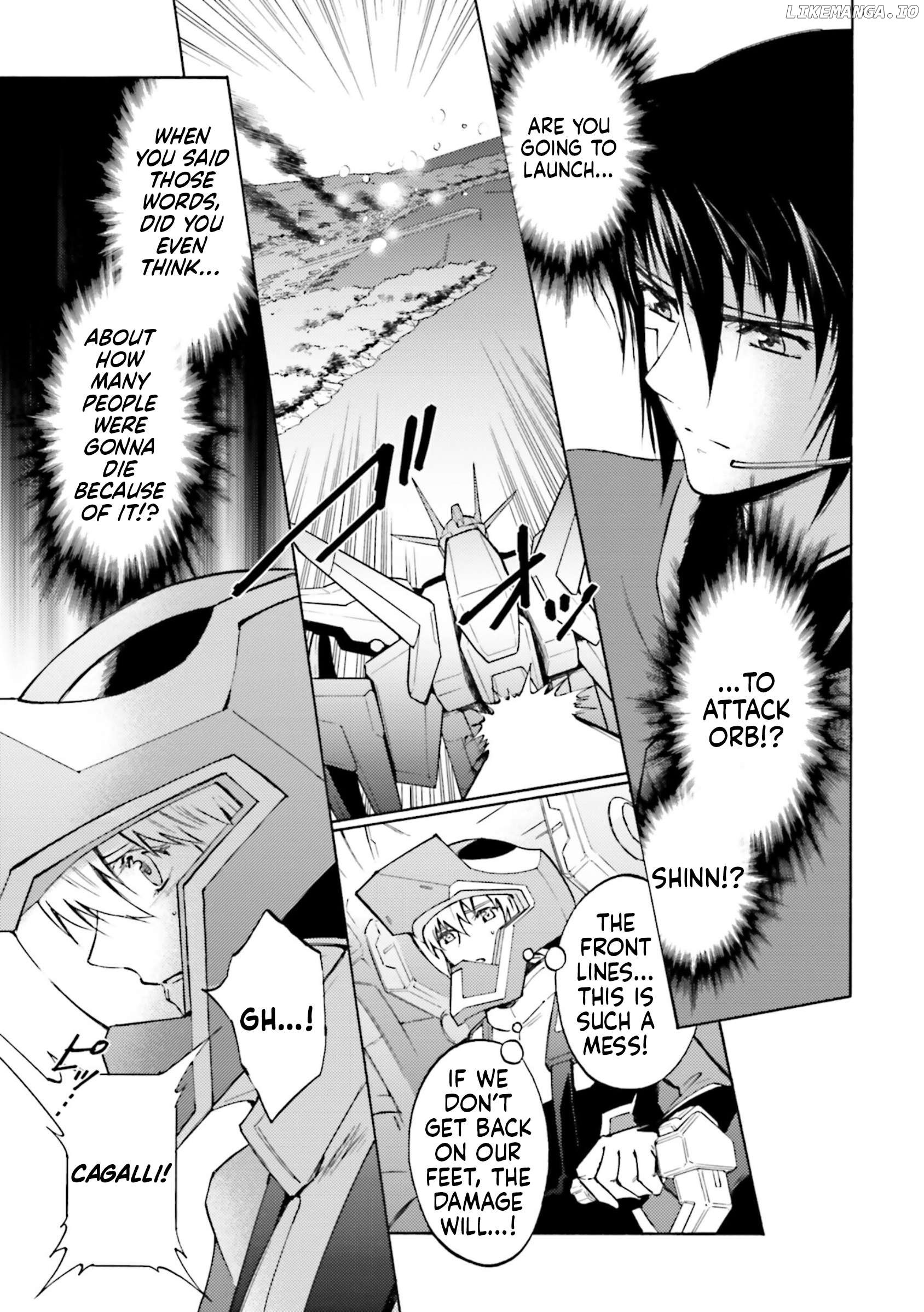 Kidou Senshi Gundam SEED Destiny the Edge Chapter 17 - page 4