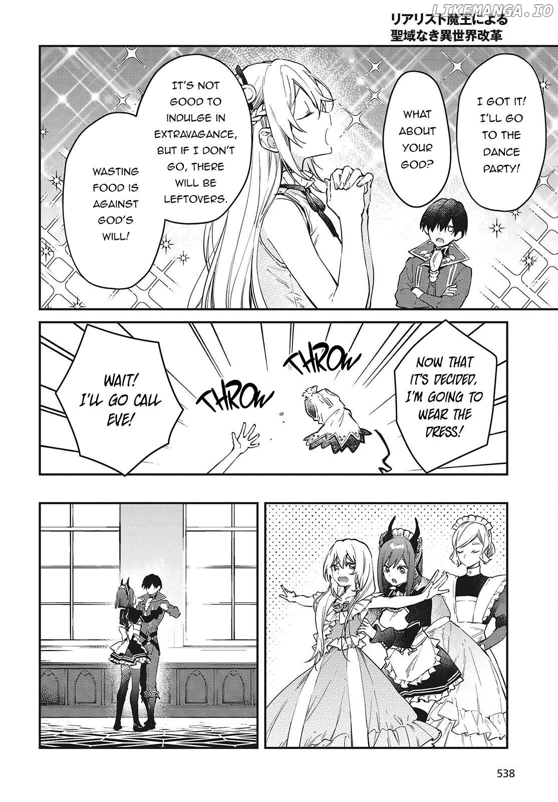 Realist Maou Niyoru Seiiki Naki Isekai Kaikaku Chapter 56 - page 25