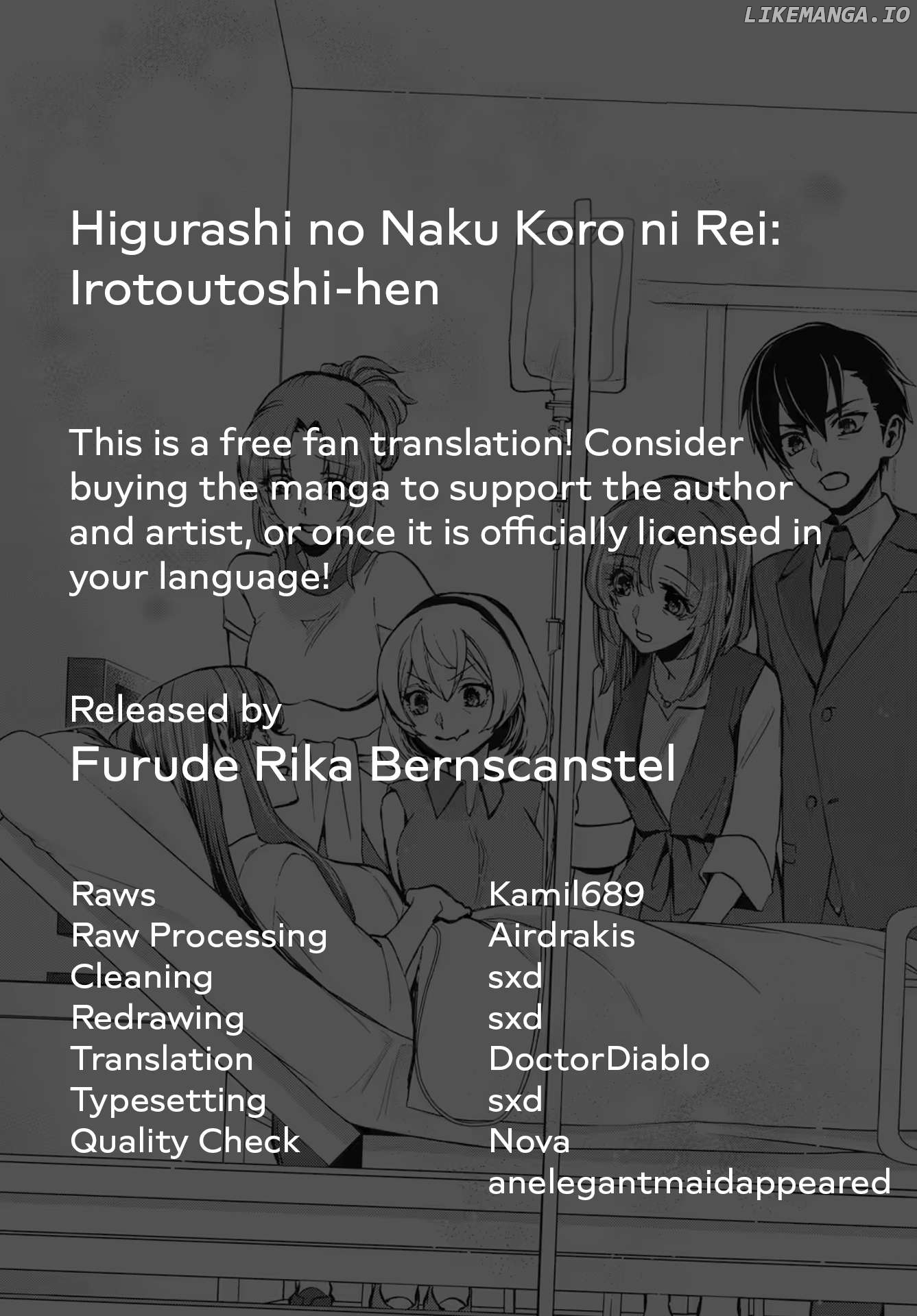 Higurashi No Naku Koro Ni Rei – Irotoutoshi-Hen Chapter 14.1 - page 12