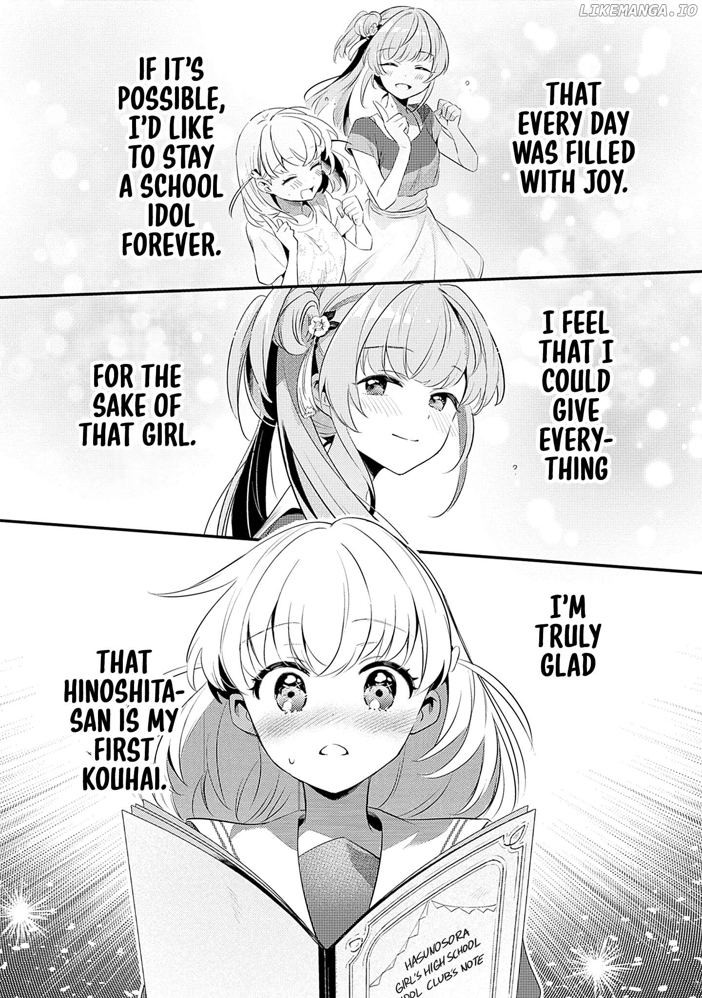 Love Live! Flowers – Hasunosora Girls’ High School Idol Club – Chapter 3 - page 32