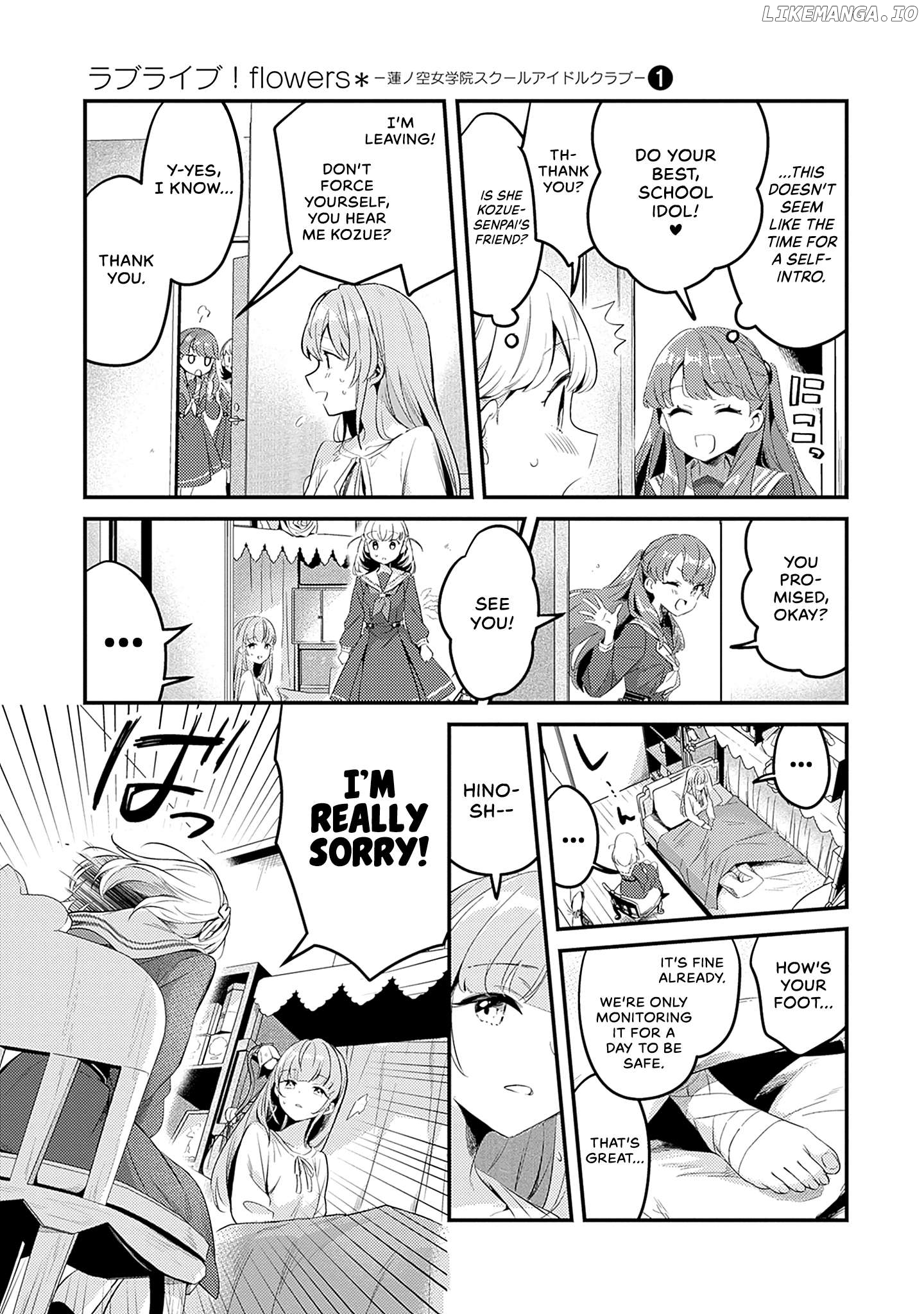 Love Live! Flowers – Hasunosora Girls’ High School Idol Club – Chapter 3 - page 35