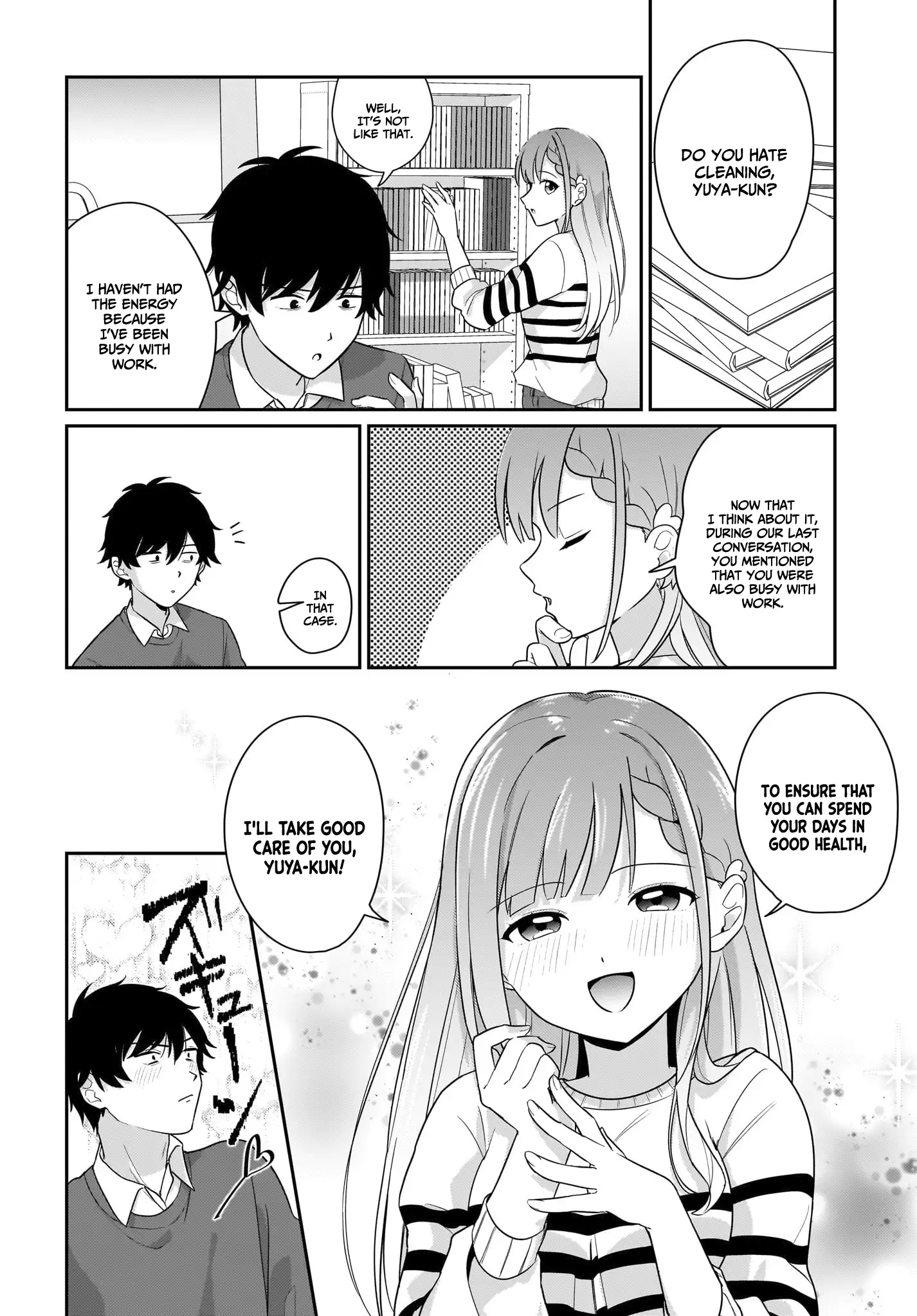 I, a Tired Office Worker, Start Living Together with a Beautiful Highschool Girl whom I Met Again After 7 Years Chapter 2 - page 13