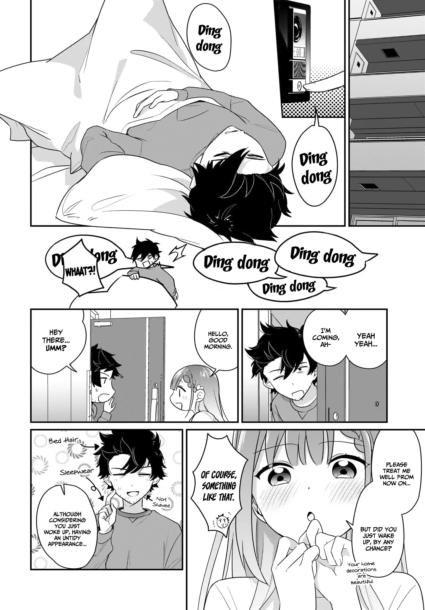 I, a Tired Office Worker, Start Living Together with a Beautiful Highschool Girl whom I Met Again After 7 Years Chapter 2 - page 5